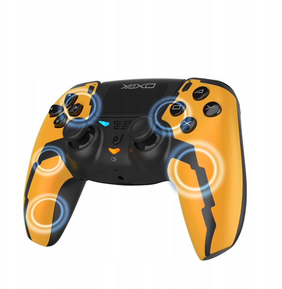 Gamepad Yaxo Hornet Fury Elite Inferno, me kabllo, port USB, portokalli