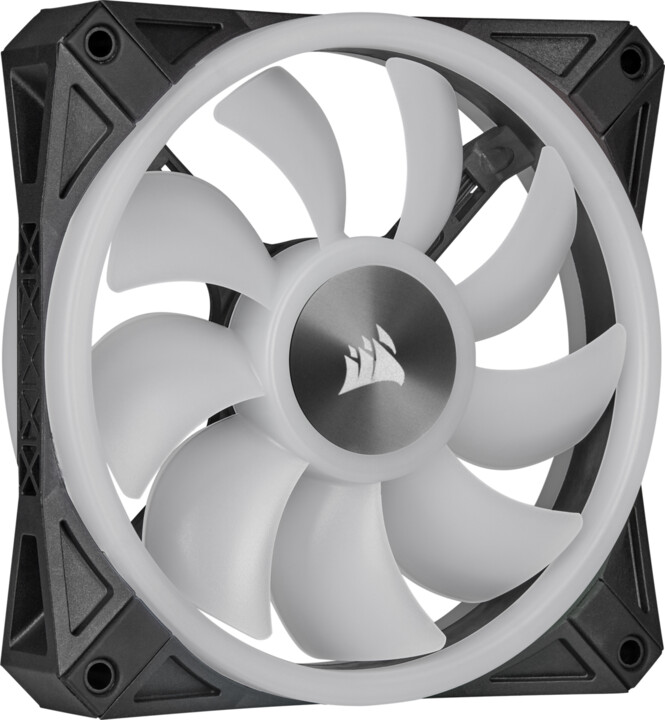 Ftohës Corsair iCUE QL120 RGB, 120mm, i zi