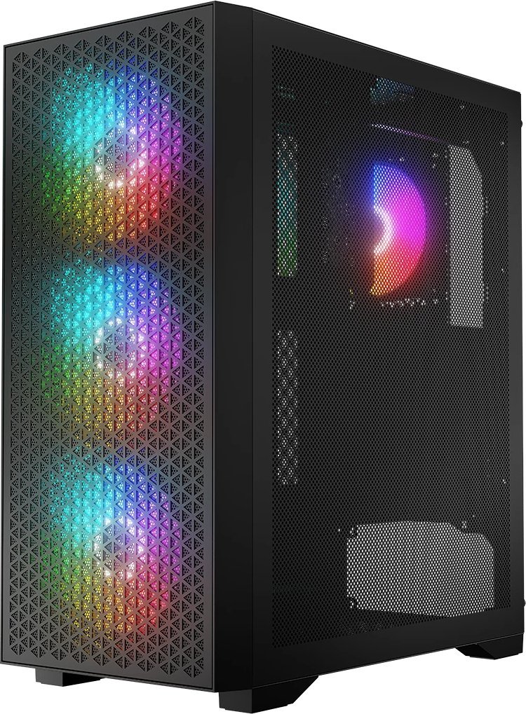 Kути PC Logic Concept Dart Pro, MIDI, 4x ARGB, црна