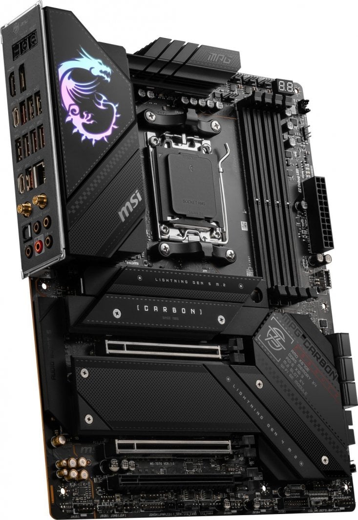 Pllakë amë MSI MPG X670E CARBON WIFI