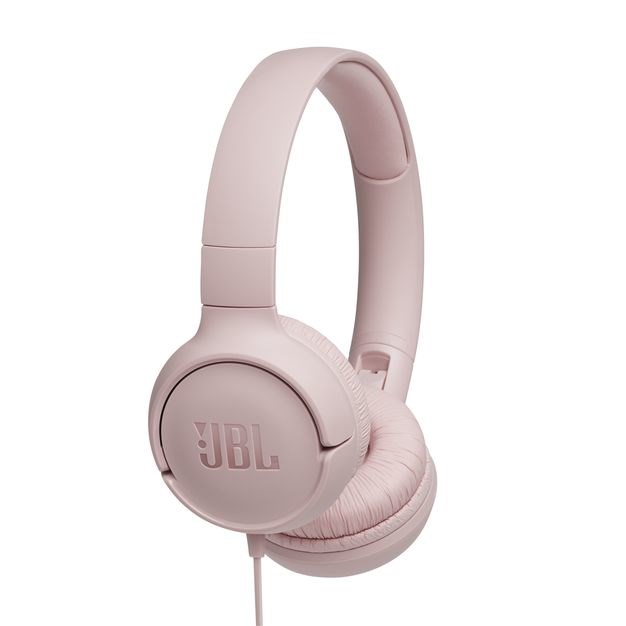 Kufje JBL Tune 500, Over-Ear, 3.5mm, me mikrofon, rozë