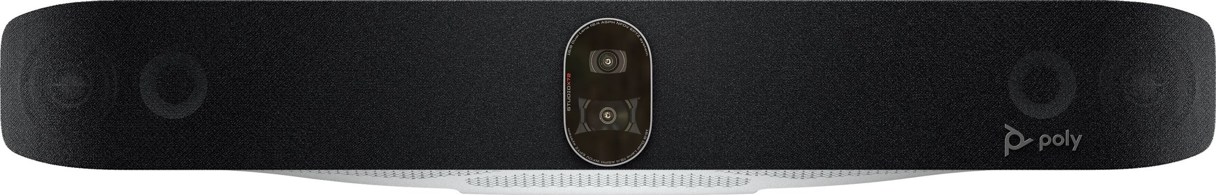 Бар за видео конференции Poly Studio X72, all in one, за големи сали, црн