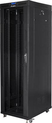 Рачунарски орман мрежен Lanberg Standing Cabinet 19" FF01-8842-12BL, 42U, 800x800 mm, црн