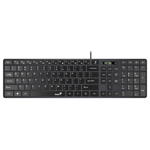 Tastierë Genius Slimstar 126, e zezë
