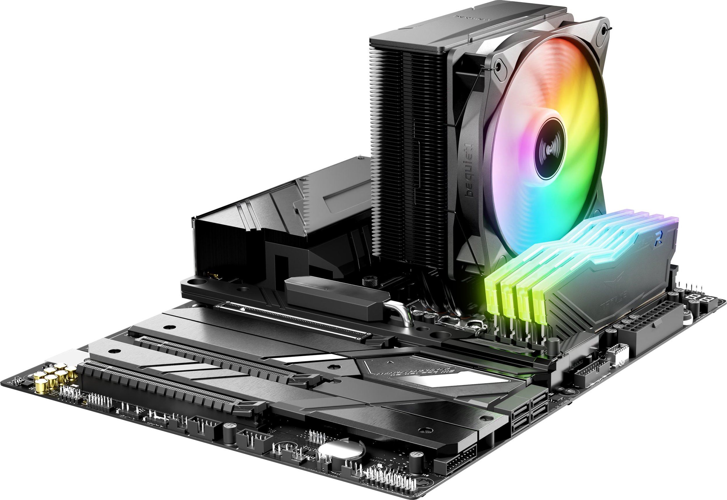 Ftohës CPU Be Quiet Pure Rock 3 LX, 120mm, RGB, i zi