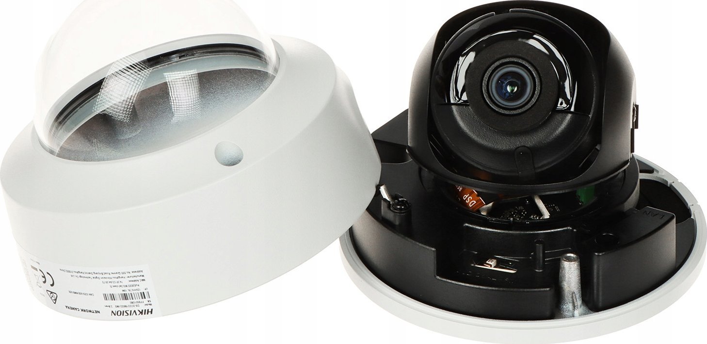 Kamerë IP Hikvision DS-2CD2186G2-IMS, 4K UHD, lente 2.8mm, e bardhë