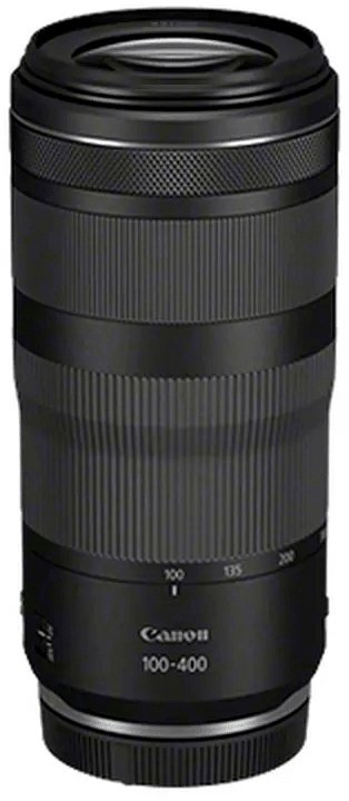 Објектив Canon RF 100-400mm F5.6-8 IS USM, телеобјектив со зум, стабилизација на слика, црн