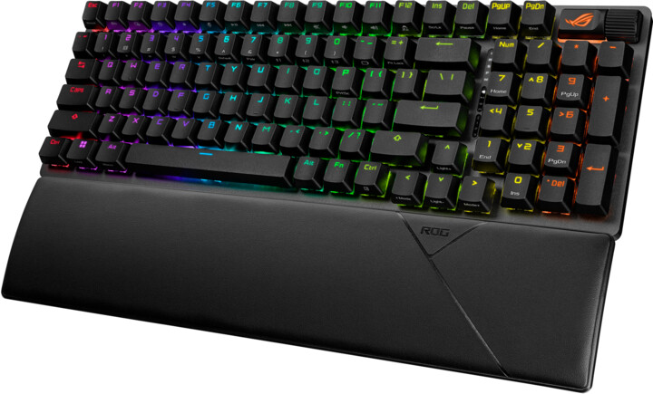 Tastierë ASUS ROG Strix Scope II 96% Wireless, NX SNOW, Hot-swap, US