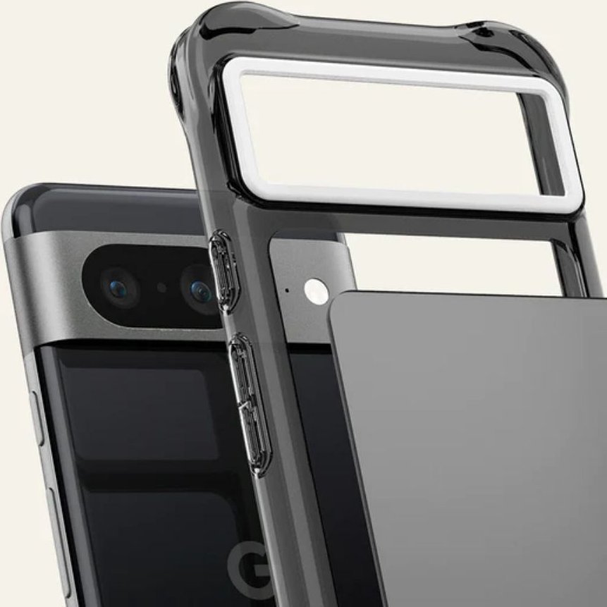 Kapak telefoni Spigen Cyrill Ultra Sheer, për Google Pixel 8, material i tejdukshëm, dusk gri