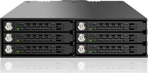 Kabinë disqesh Icy Dock ToughArmor MB996SK-6SB, 6x 2.5" SATA, 5.25"