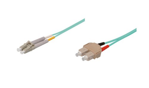 Kabllo fibër optike Good Connections LW-810LS3, LC në SC, 10m, blu