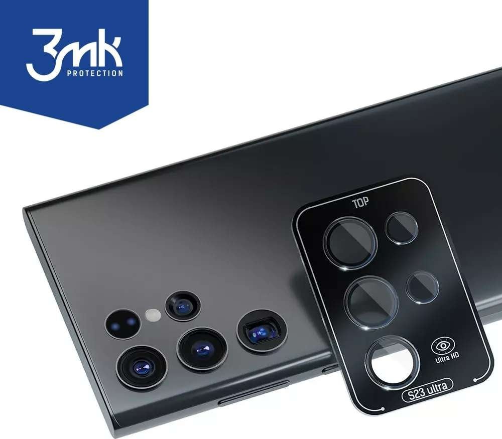 Mbrojtës kamerë 3MK Lens Protection Pro, për Samsung S23 Ultra, i tejdukshëm