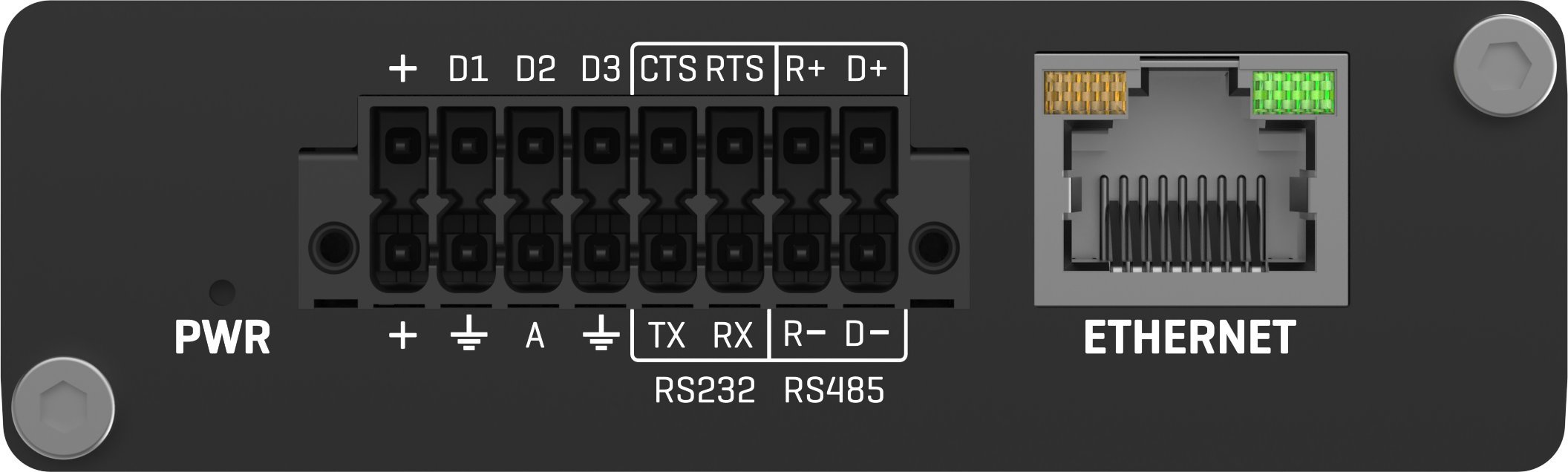 Gateway industrial Teltonika TRB256 EU, 4G LTE, RS232 RS485, gri
