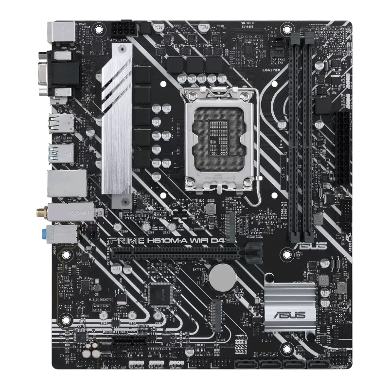 Pllakë amë ASUS PRIME H610M-A WIFI D4, LGA 1700, mATX