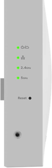 Точка за пристап Netgear WAX610, WiFi 6, 2.5Gbps PoE, бела