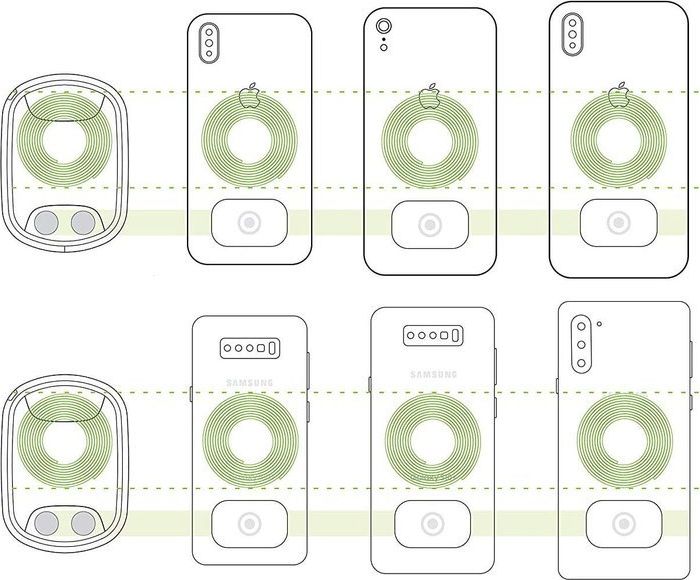 Pllaka magnetike për telefon iOttie Plate ACMPIO104, set metalik, për mbajtëse iOttie