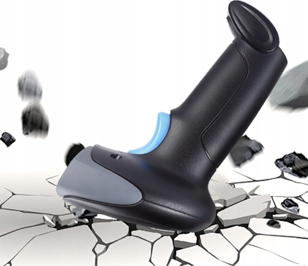 Skaner barkodesh Zenwire J13, lazer 1D, lidhje USB, i zi