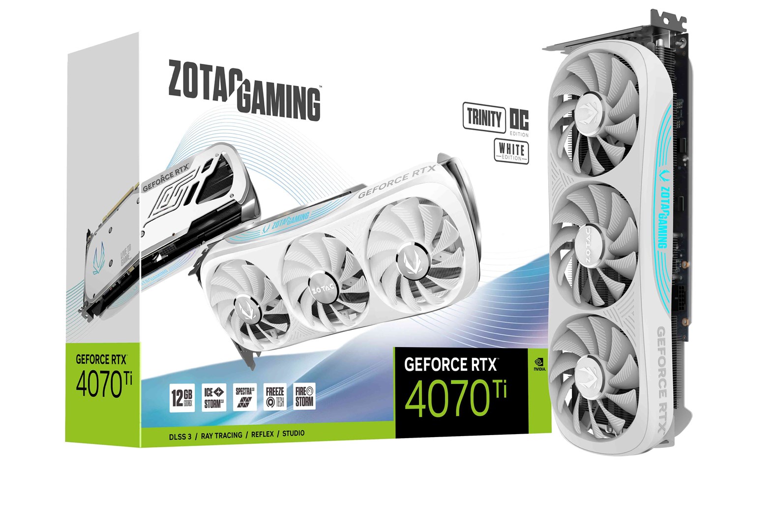 Kartë grafike Zotac NVIDIA GeForce RTX 4070 Ti, OC, 12 GB GDDR6X