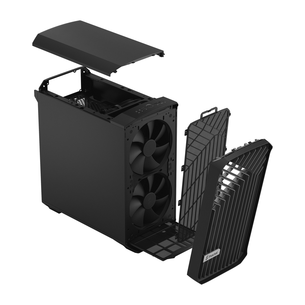 Kasë Fractal Design Torrent Compact Black Solid, e zezë
