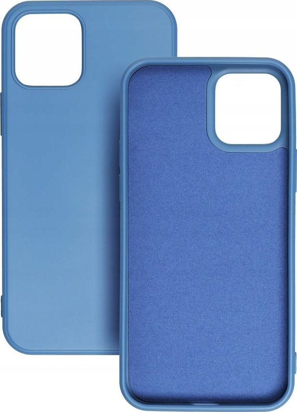 Futera silikoni për Samsung Galaxy A55 5G, Soft Touch, blu