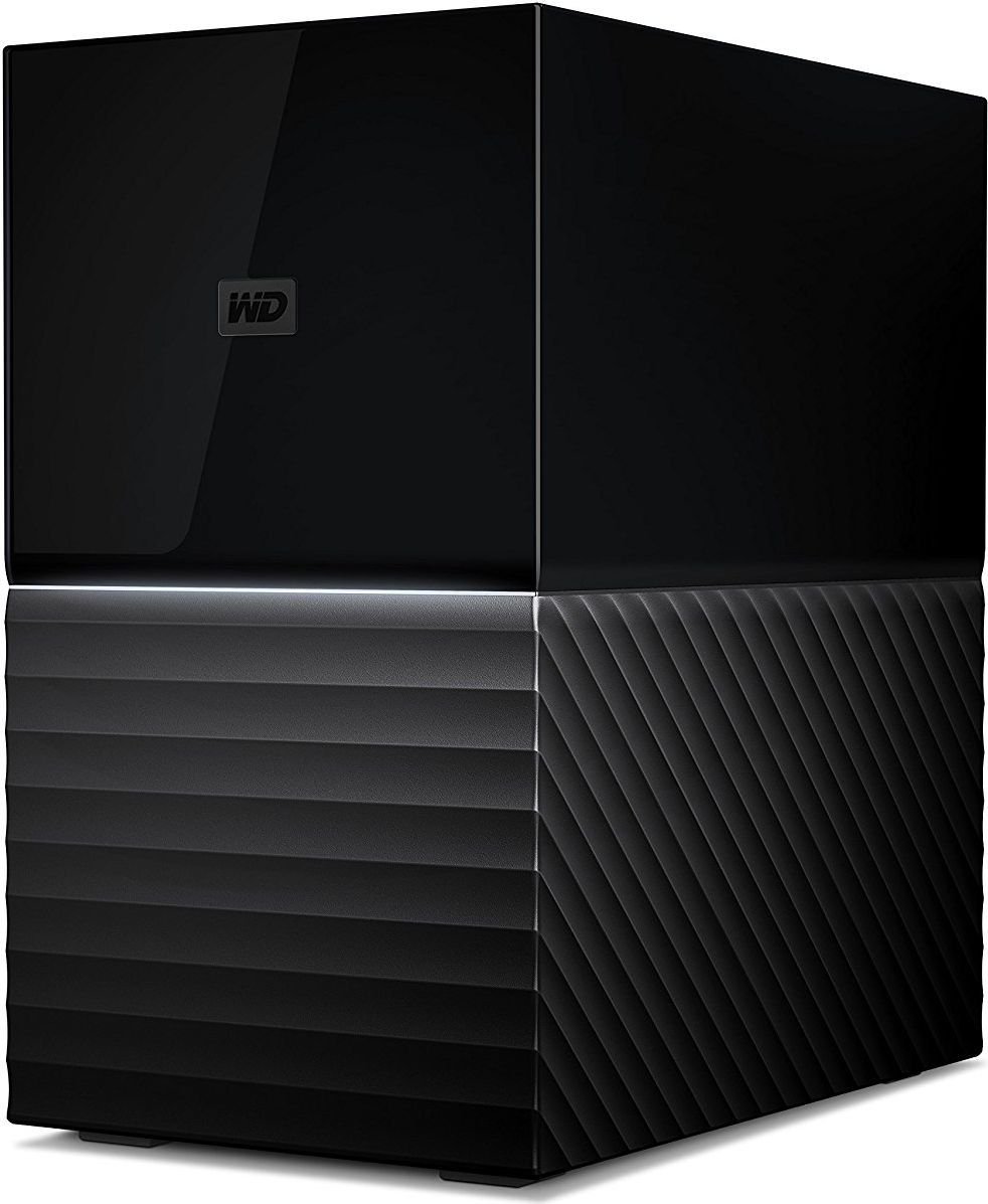 Disk i jashtëm HDD WD My Book Duo (WDBFBE0160JBK-EESN), 16TB, USB 3.1, i zi/hirtë