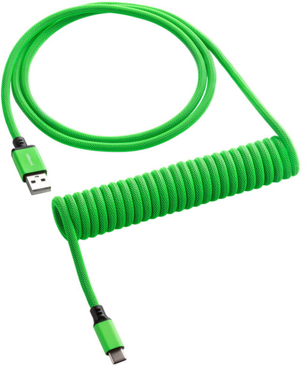 Кабел CableMod Classic , USB-C / USB-A, 1,5 m, зелена боја