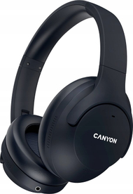 Слушалки на уво Canyon OnRiff 10, Bluetooth, ANC, црни