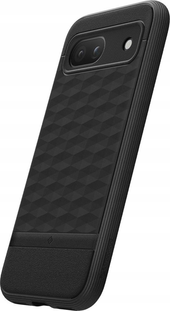 Futrollë Caseology Parallax për Google Pixel 8a, dizajn 3D ergonomik, matte black