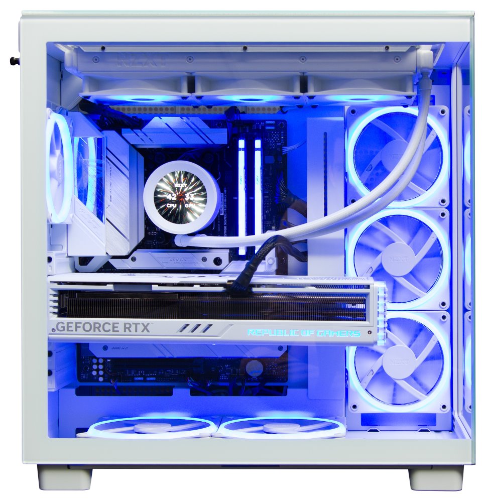 Kompjuter HAL3000 Czech Championship 2024, AMD Ryzen 9 7950X3D, 64GB DDR5, 4TB SSD, RTX 4090, i bardhë