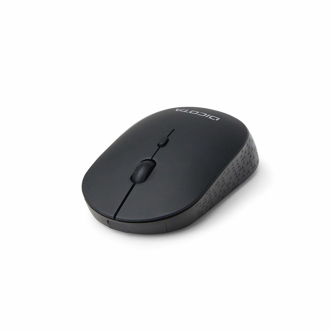 Maus DICOTA Silent V2, Wireless, 1600 DPI, i zi