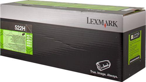 Ngjyrë Lexmark 52D2H00, e zezë