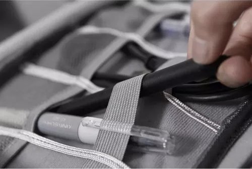 Organizues kabllosh Trizand 23172, i papërshkueshëm nga uji, me dorezë, gri