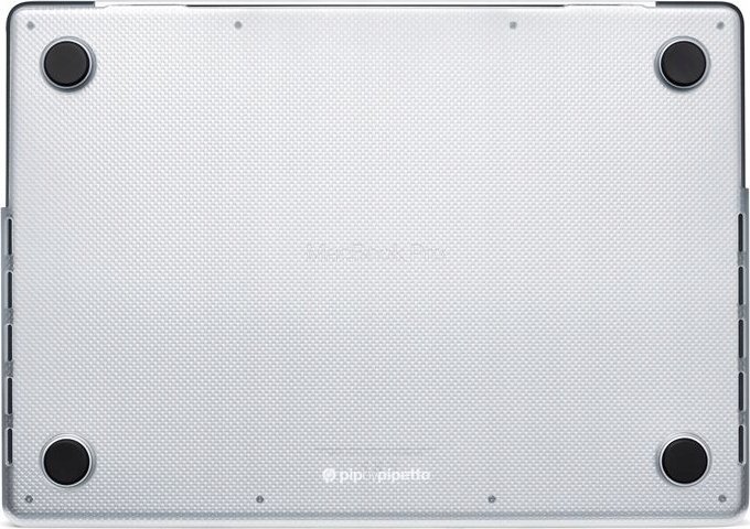 Këllëf Pipetto Hardshell Dots për MacBook Pro 14", polikarbonat i tejdukshëm, i tejdukshëm mat