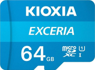 Kartë memorie microSDKioxia Exceria 64 GB Class 10 UHS-I / U1