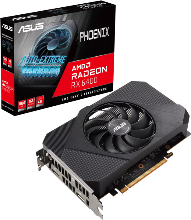 Kartelë grafike Asus Radeon RX 6400 Phoenix 4GB GDDR6