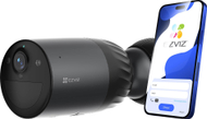 Kamerë sigurie e jashtme Ezviz BC1c, WiFi, rezistente ndaj kushteve atmosferike, e zezë