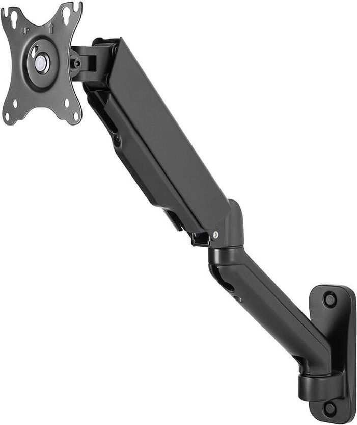 Mbajtëse muri për monitor Neomounts WL70-450BL11, 17"-32", krah fleksibël, e zezë