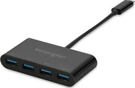 Hub USB Kensington CH1200 K33616WW, USB C 10Gbps, 4 porta USB A, gri
