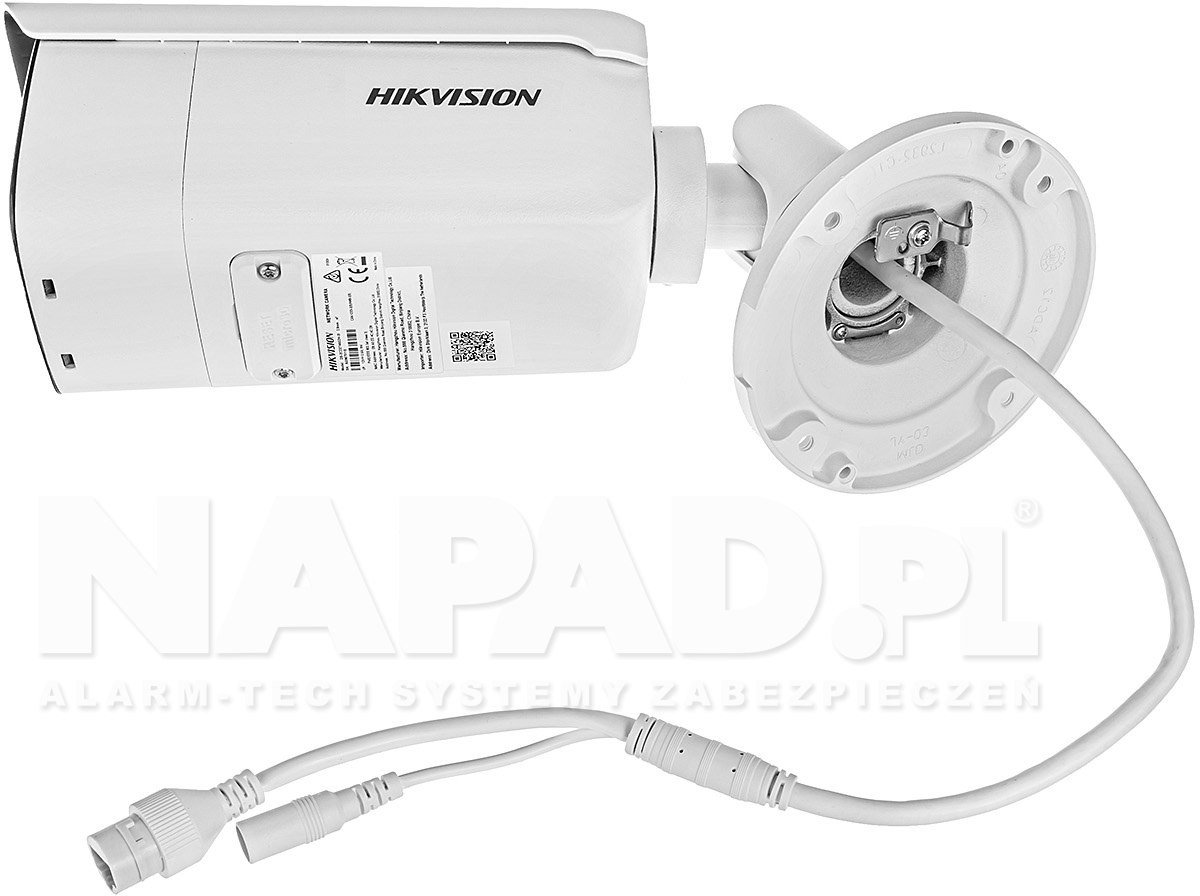 Kamerë IP Hikvision DS-2CD2T66G2H-4I, lente 2.8mm, për jashtë dhe brenda, e bardhë
