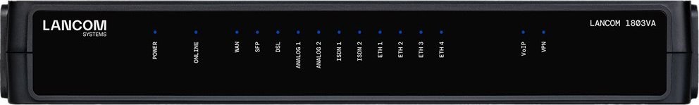 Ruter VoIP LANCOM Systems 1803VA, VDSL2 ADSL2+, Gigabit Ethernet, gri