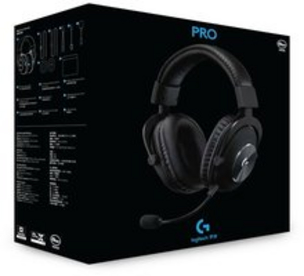 Kufje Logitech G Pro X/të zeza