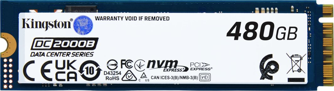 Disk SSD Kingston DC2000B 480GB, PCI-E x4 Gen 4 NVMe