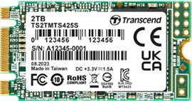 SSD диск Transcend 425S, 2TB, M.2 2242 SATA III