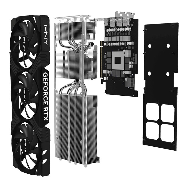 Kartë grafike PNY Technologies NVIDIA GeForce RTX 4070 Ti, 12 GB GDDR6X, VCG4070T12TFXPB1