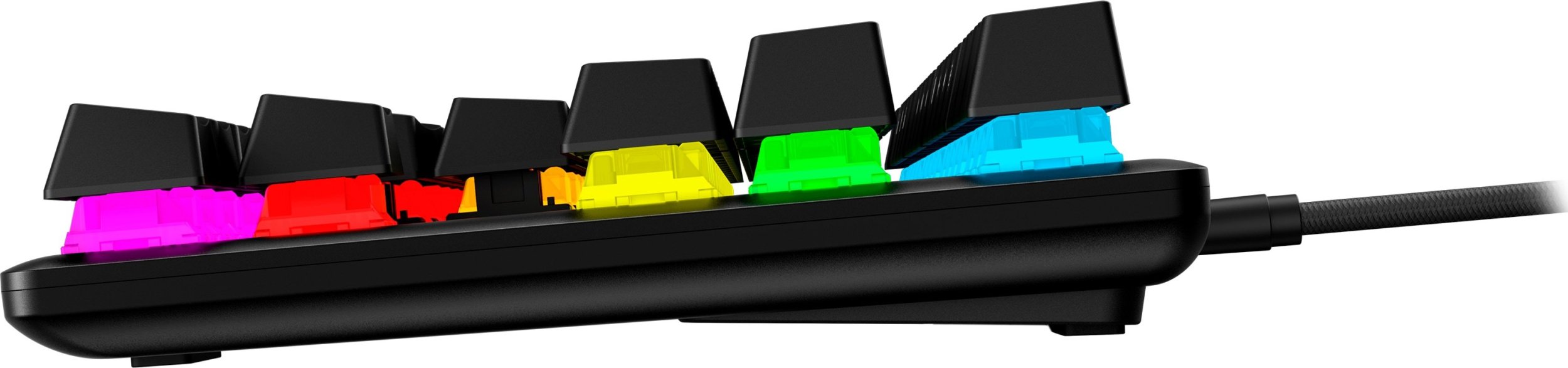 Tastierë mekanike HyperX Alloy Origins Core PBT HX Aqua, TKL, USB C, me ndriçim RGB