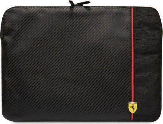 Mbështjellëse laptopi Ferrari Carbon Smooth FECS14AXBK, 13-14", najlon, e zezë