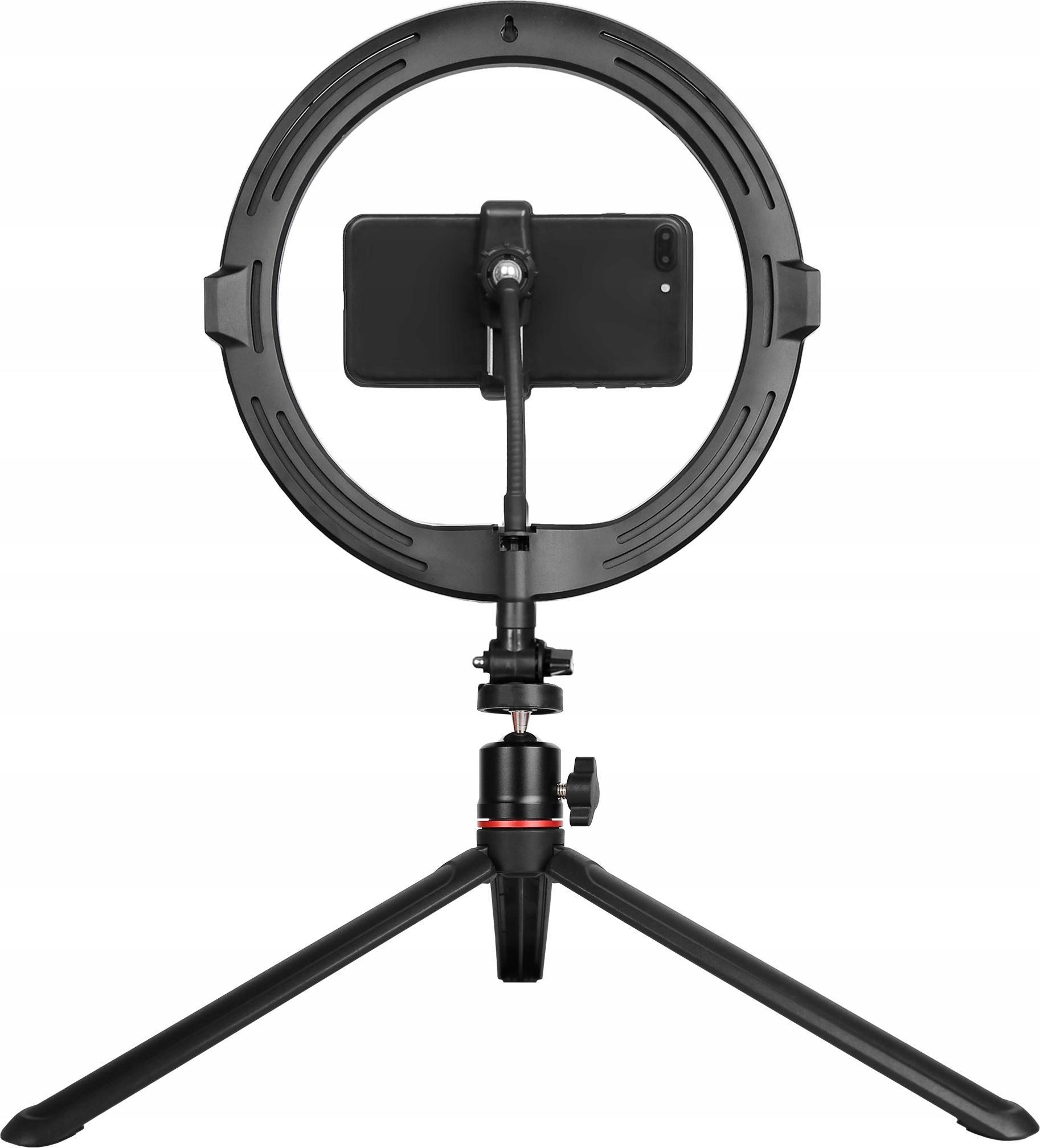 Ring Light AgfaPhoto AGFA ARL11, 11", 120 LED, me tripod dhe telekomandë, e bardhë