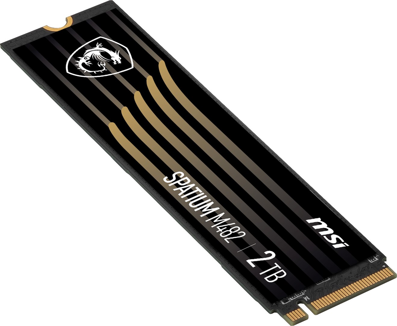 Диск SSD MSI SPATIUM M482, 2TB, PCIe 4.0 NVMe, црн