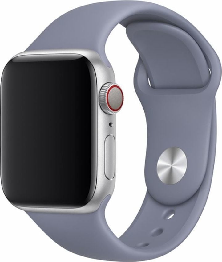 Rrip sportiv Devia Deluxe për Apple Watch, 44mm 42mm, silikon, gri livande