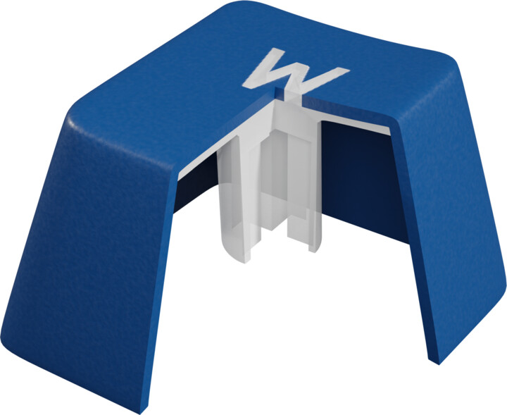 Taste të këmbyeshme Genesis Lead 300, OEM, 106 copë, ABS, të kaltra